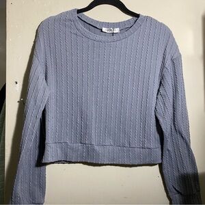 Elegant Gray Women's Sweater and Leggings